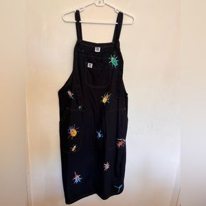 Lucy & yak x we are hairy people overall dress uk size 16